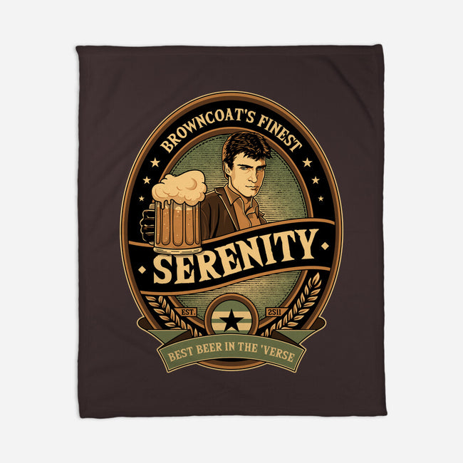 Shiny Beer-None-Fleece-Blanket-retrodivision