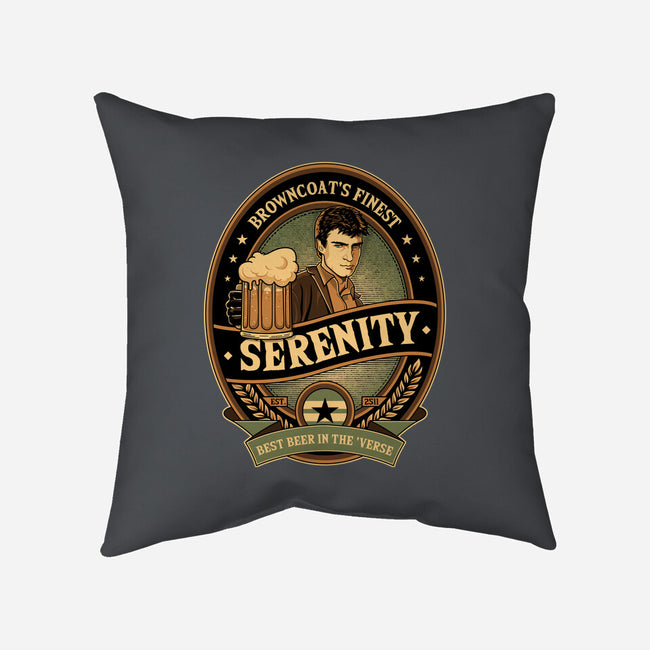 Shiny Beer-None-Removable Cover-Throw Pillow-retrodivision