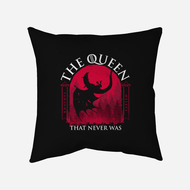 Red Queen-None-Removable Cover w Insert-Throw Pillow-rocketman_art