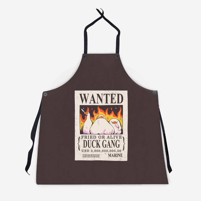 Duck Gang-Unisex-Kitchen-Apron-yumie