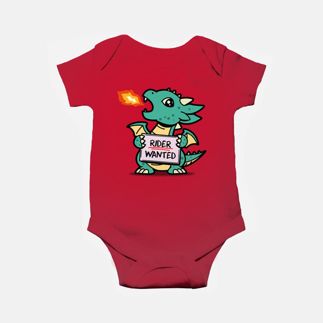 Rider Wanted-Baby-Basic-Onesie-Boggs Nicolas