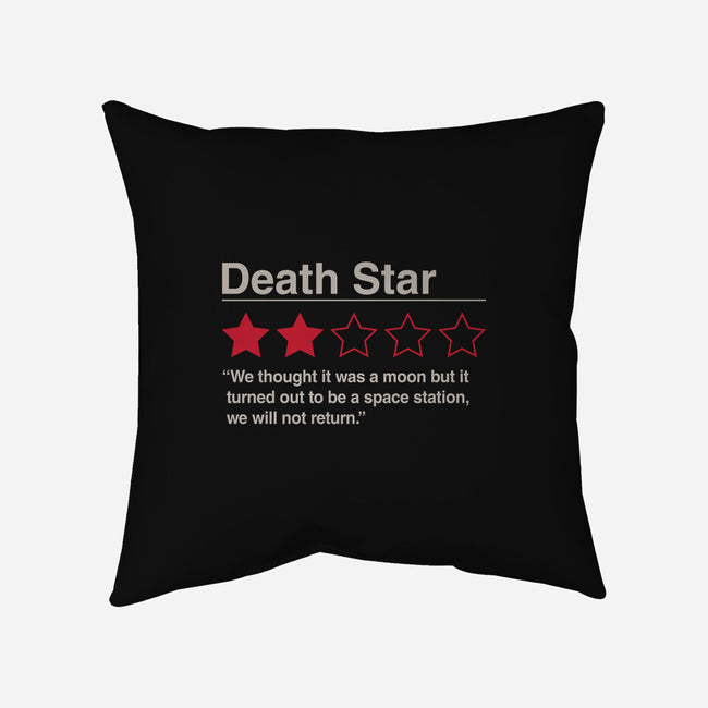 Death Star Review-None-Removable Cover-Throw Pillow-Tronyx79