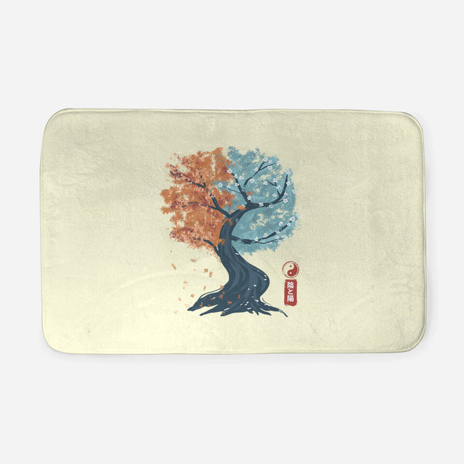 Yin Yang Tree-None-Memory Foam-Bath Mat-IKILO