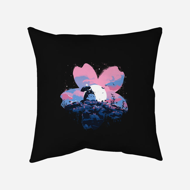 Sakura Spirit-None-Removable Cover-Throw Pillow-IKILO