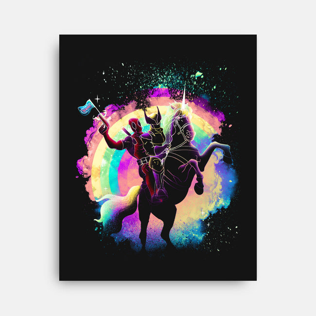 Merc Unicorn-None-Stretched-Canvas-Donnie