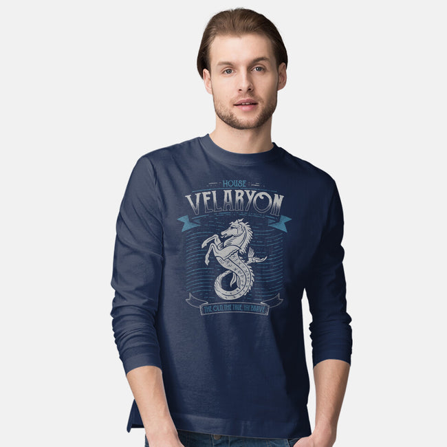 Old True And Brave-Mens-Long Sleeved-Tee-teesgeex