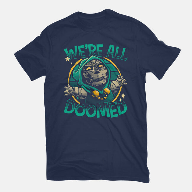 All Doomed-Womens-Fitted-Tee-teesgeex