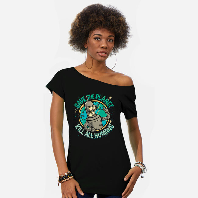 Extreme Ecology-Womens-Off Shoulder-Tee-teesgeex