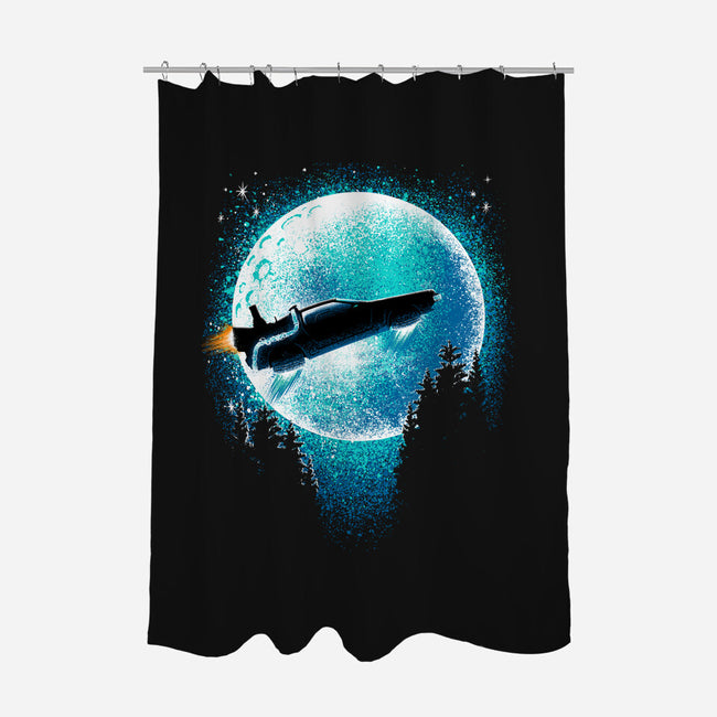 DL The Time Machine-None-Polyester-Shower Curtain-Tronyx79