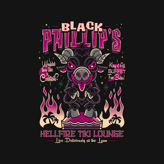 Black Phillips Hellfire Tiki Lounge-Baby-Basic-Onesie-Nemons