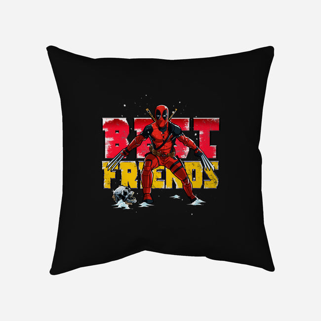 The Best Friends Forever-None-Removable Cover-Throw Pillow-Diego Oliver