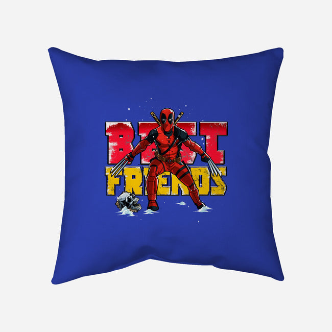 The Best Friends Forever-None-Removable Cover-Throw Pillow-Diego Oliver