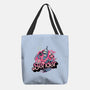 Pink Future Ahead Of Us-None-Basic Tote-Bag-glitchygorilla