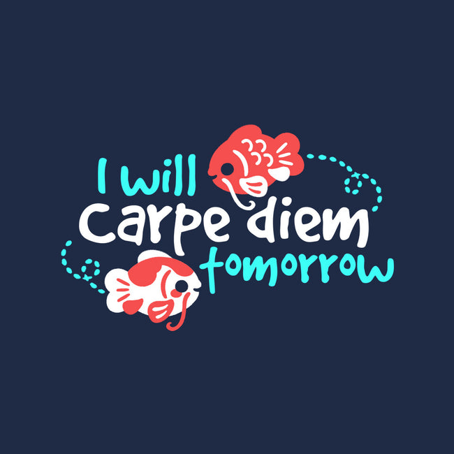 Koi Carpe Diem-None-Glossy-Sticker-NemiMakeit