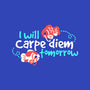 Koi Carpe Diem-None-Fleece-Blanket-NemiMakeit