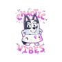 Chaotic Vibes-None-Fleece-Blanket-Geekydog