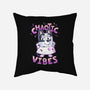 Chaotic Vibes-None-Removable Cover w Insert-Throw Pillow-Geekydog