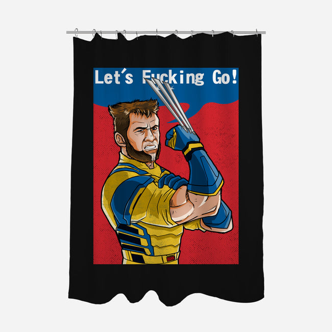 Since I'm Back-None-Polyester-Shower Curtain-Diego Oliver