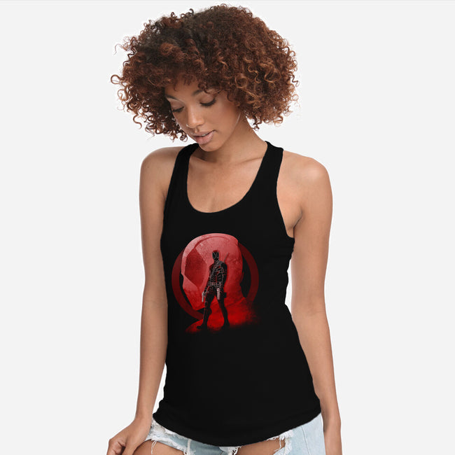 Negative Merc-Womens-Racerback-Tank-Donnie