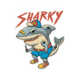 Sharky Boy-None-Removable Cover-Throw Pillow-vp021