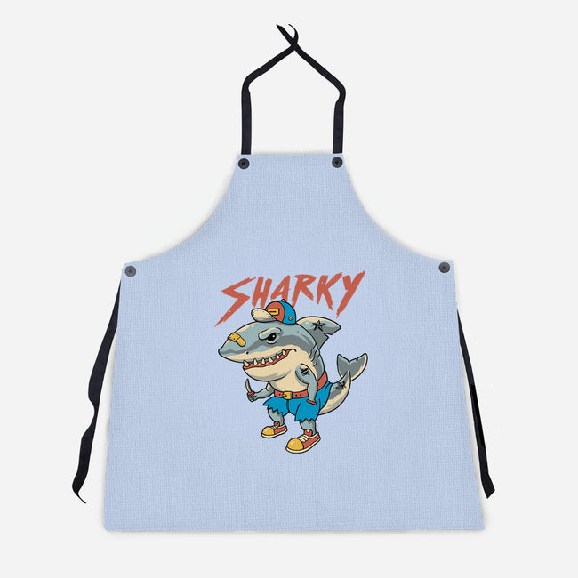 Sharky Boy-Unisex-Kitchen-Apron-vp021