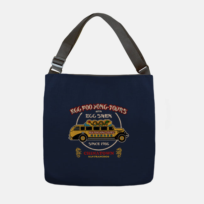 Egg Foo Yong Tours Chinatown-None-Adjustable Tote-Bag-sachpica