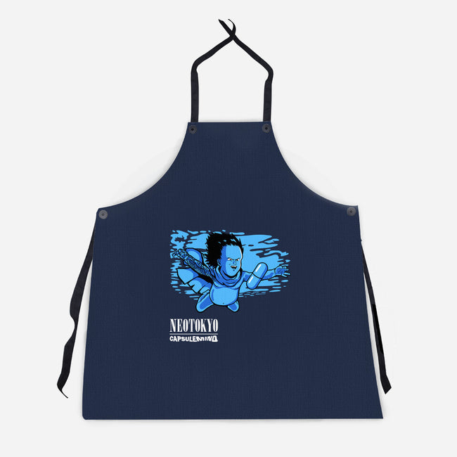 Neotokyo Capsulemind-Unisex-Kitchen-Apron-demonigote