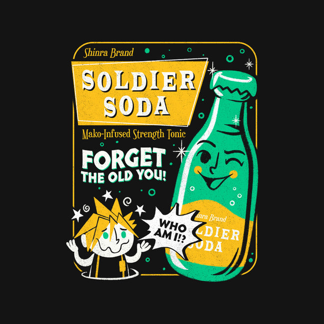 Soldier Soda-None-Polyester-Shower Curtain-Aarons Art Room