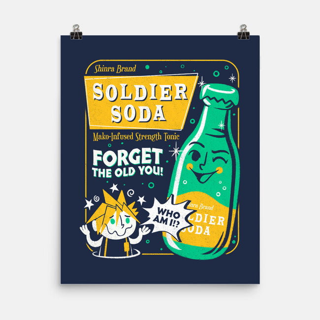 Soldier Soda-None-Matte-Poster-Aarons Art Room