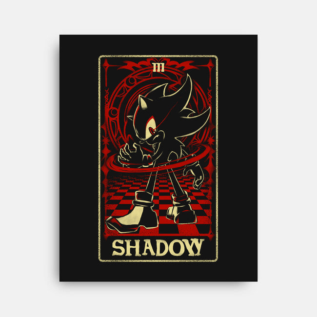 Shadow Tarot Card-None-Stretched-Canvas-naomori