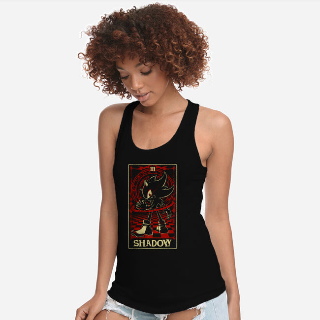 Shadow Tarot Card-Womens-Racerback-Tank-naomori