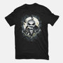 Darkness King-Womens-Fitted-Tee-Vallina84