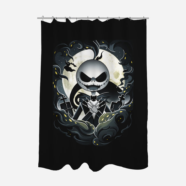 Darkness King-None-Polyester-Shower Curtain-Vallina84