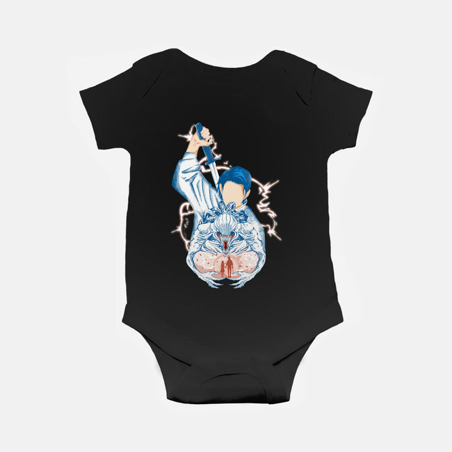 Yuta Okkotsu-Baby-Basic-Onesie-Afire