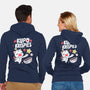 Kupo Krispies-Unisex-Zip-Up-Sweatshirt-Aarons Art Room