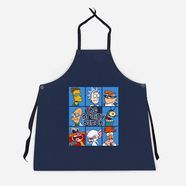 The Brainy Bunch-Unisex-Kitchen-Apron-drbutler