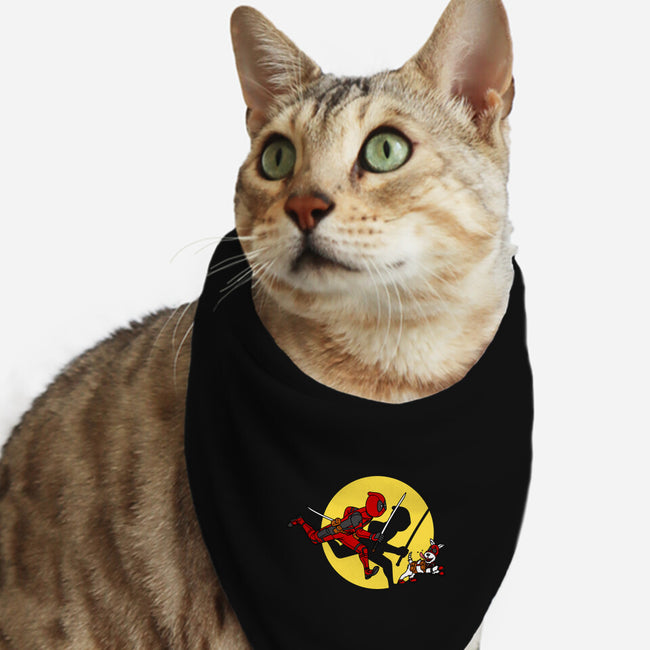 The Adventures Of Deadpool-Cat-Bandana-Pet Collar-drbutler