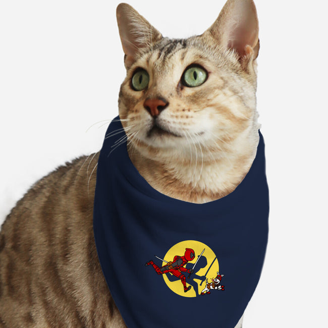 The Adventures Of Deadpool-Cat-Bandana-Pet Collar-drbutler