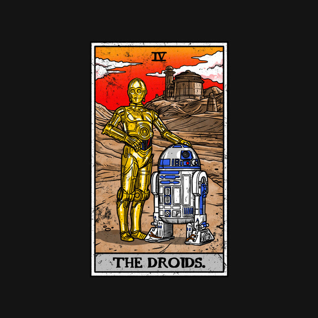 The Droids Tarot-Womens-Off Shoulder-Sweatshirt-drbutler