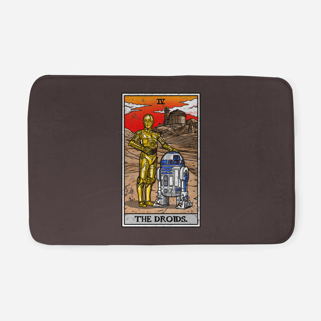 The Droids Tarot-None-Memory Foam-Bath Mat-drbutler