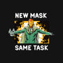 New Mask-None-Removable Cover-Throw Pillow-Gleydson Barboza