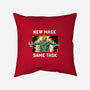 New Mask-None-Removable Cover-Throw Pillow-Gleydson Barboza