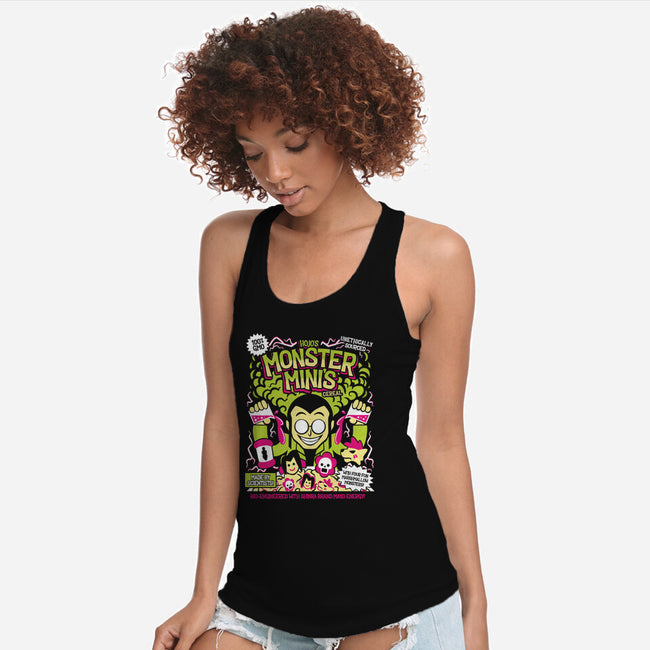 Monster Minis-Womens-Racerback-Tank-Aarons Art Room