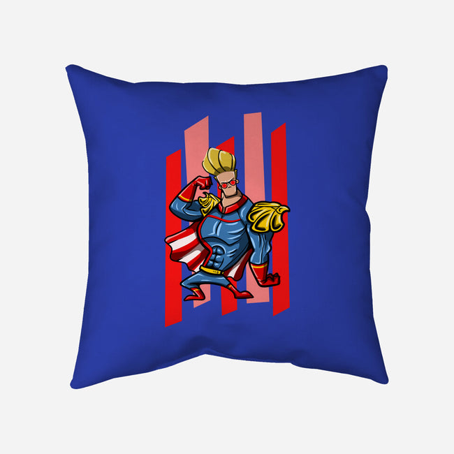 My New Hero-None-Removable Cover-Throw Pillow-nickzzarto