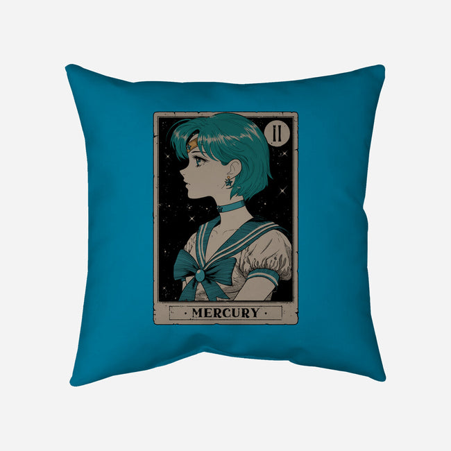 Mercury Card-None-Removable Cover-Throw Pillow-Hafaell