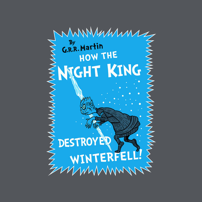 How The Night King-None-Glossy-Sticker-demonigote