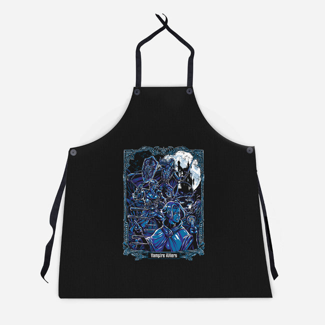 The Vampire Killers-Unisex-Kitchen-Apron-Knegosfield