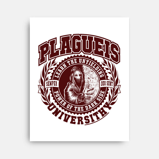 Plagueis Universithy-None-Stretched-Canvas-Wheels