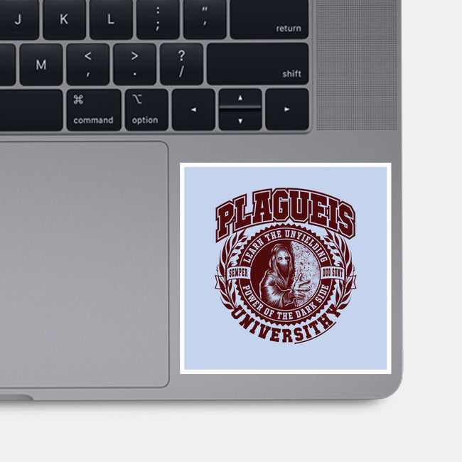 Plagueis Universithy-None-Glossy-Sticker-Wheels