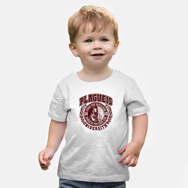 Plagueis Universithy-Baby-Basic-Tee-Wheels